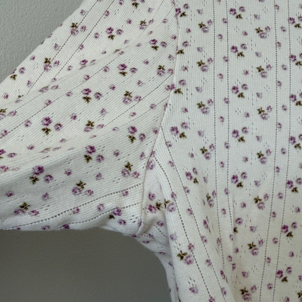 Cou Cou Intimates - English Rose - Cropped Cardi - Medium - Like New! - Picture 5 of 11